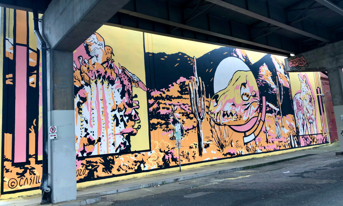 Celebrating Oliver Casillas: Muralist, Educator, and Community Supporter